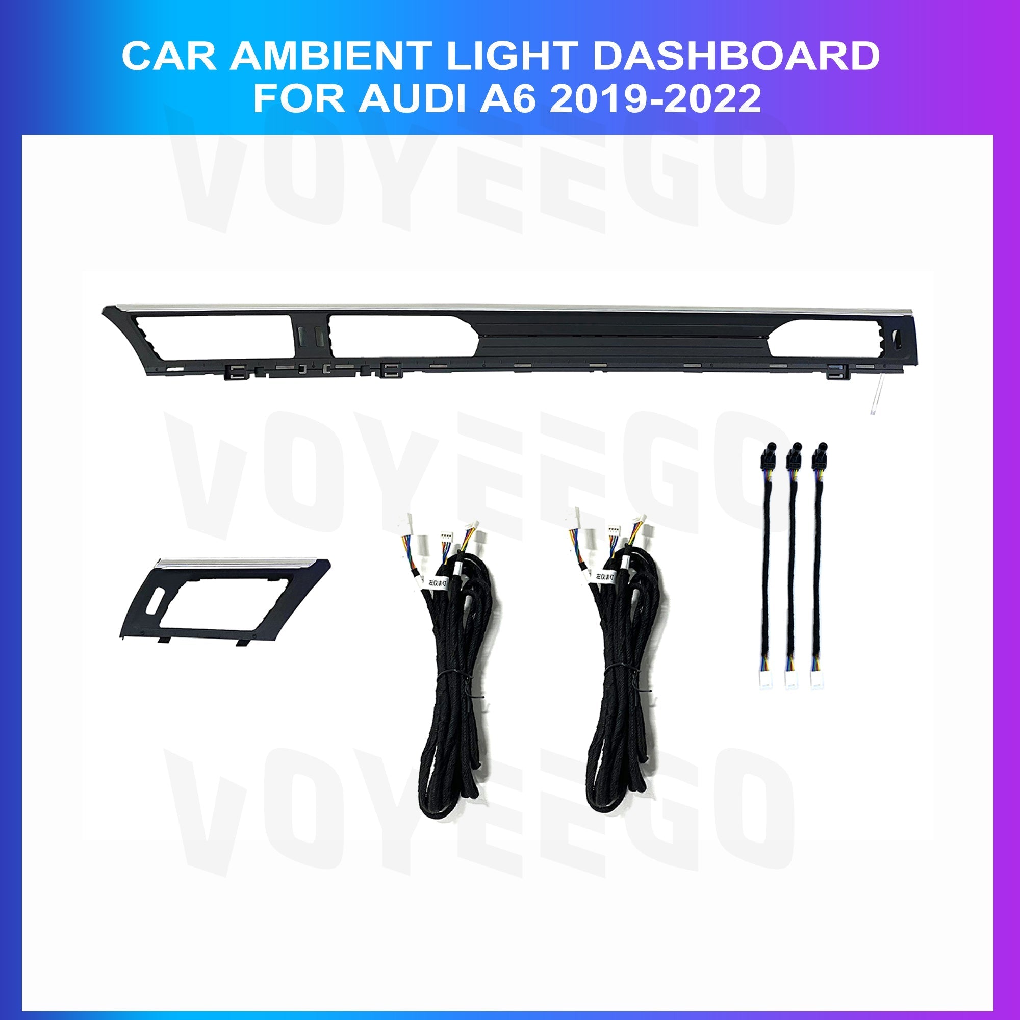 A6 2019-2022 Dashboard Interior Ambient Lighting Kit