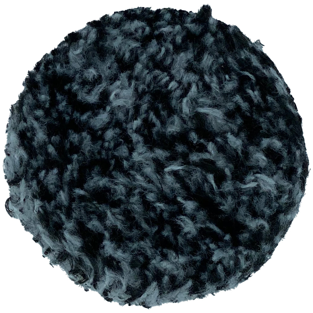 Buff and Shine Uro-Fiber Microfiber Cutting Pad - 1", Black/White (6 pack)