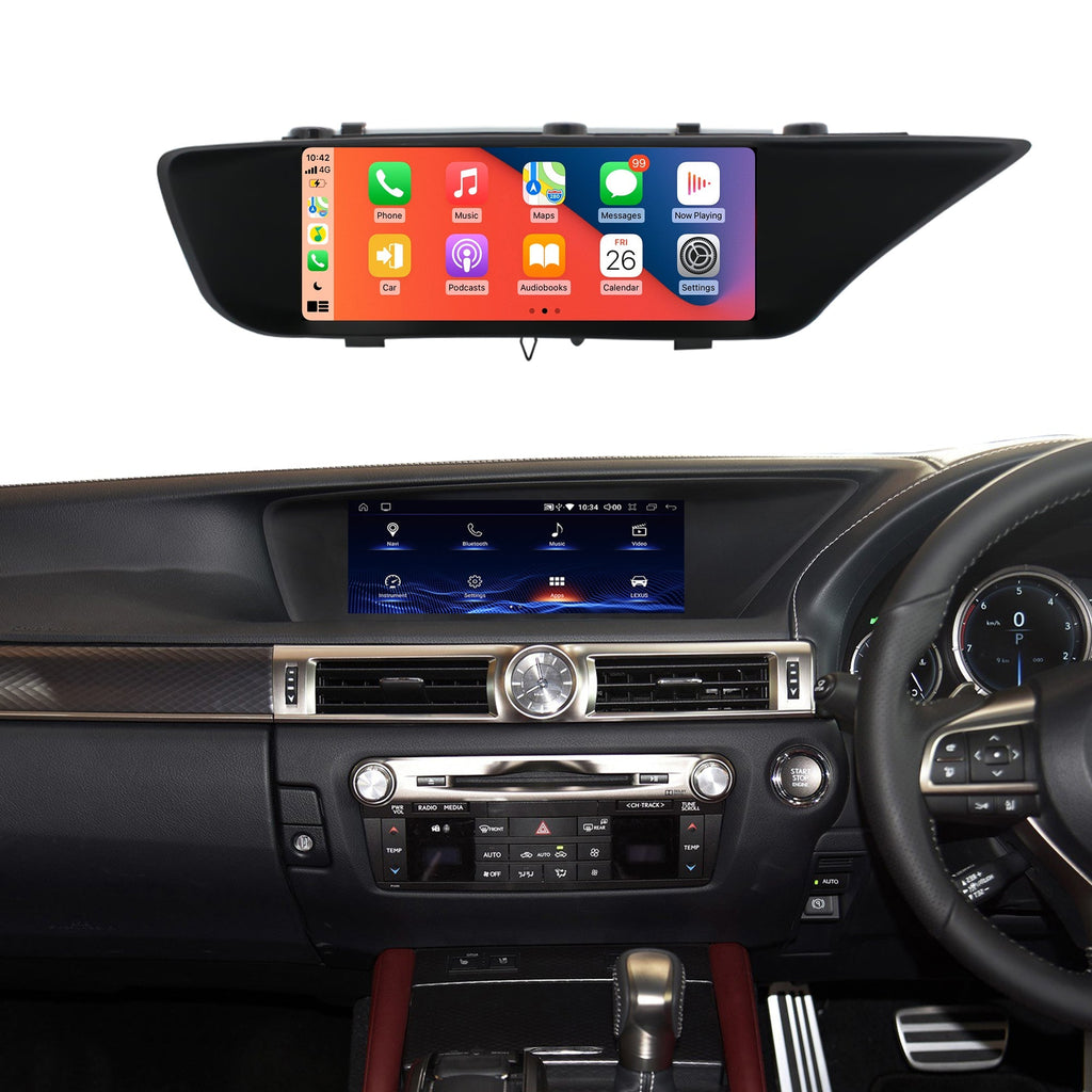 12.3" GS 2012-2019 RHD Lexus Android Screen | Wireless Carplay | 8+64GB