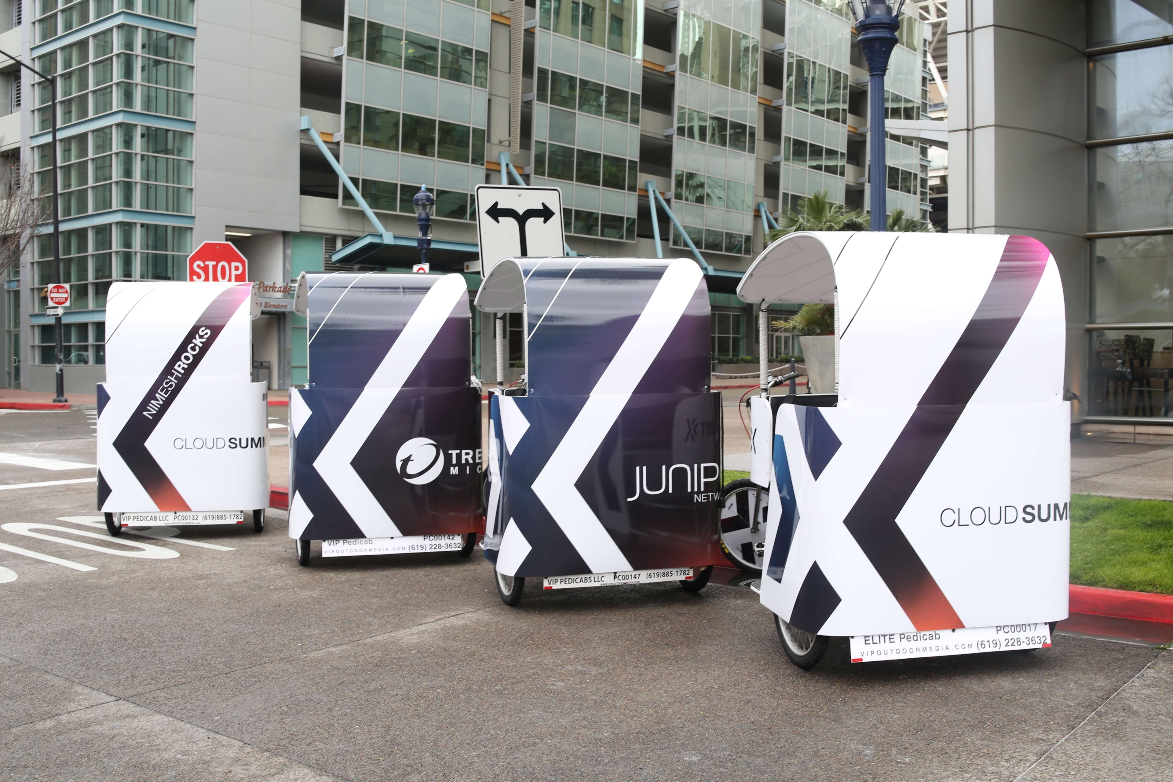 Electric Six-Seater Pedicab -Class 2 E-Bike