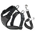 Dog Car Harness & Seat Belt - Grey