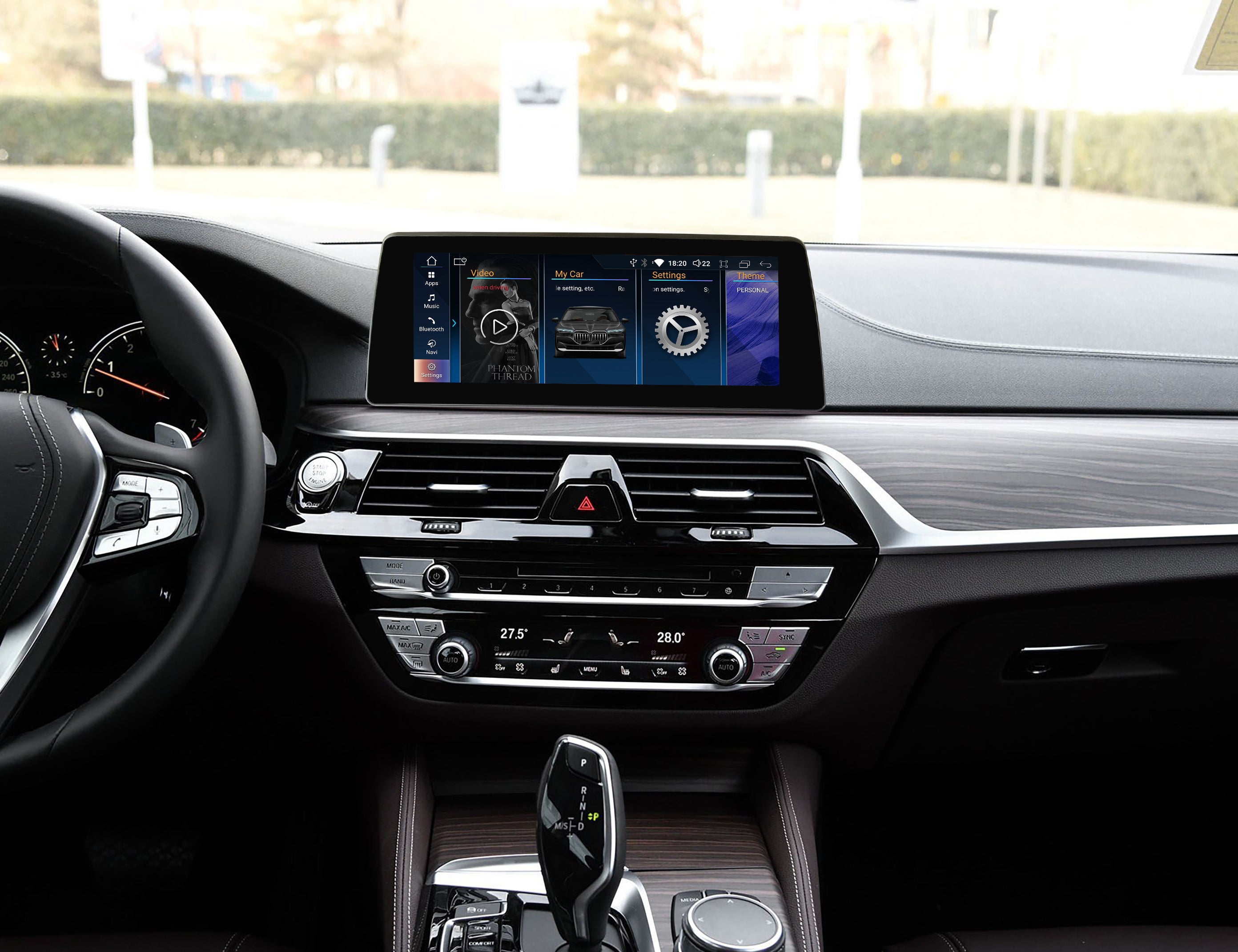 10.25'' 5 Series G30 2017- BMW Android Auto Screen | Wireless Carplay | 8+64GB