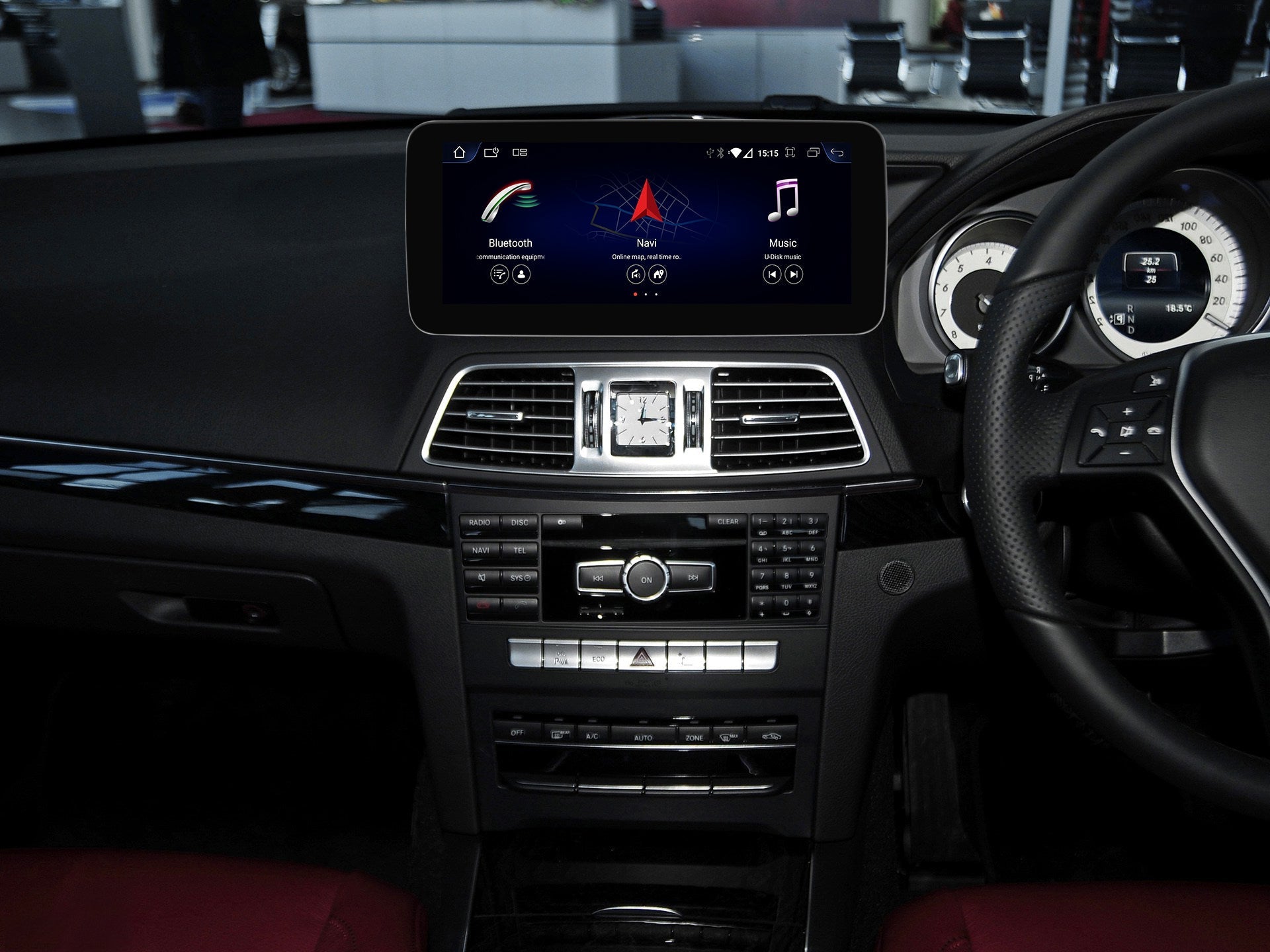 10.25" E Class Coupe C207/W212 2009-2016 RHD Mercedes Android Screen | Wireless Carplay