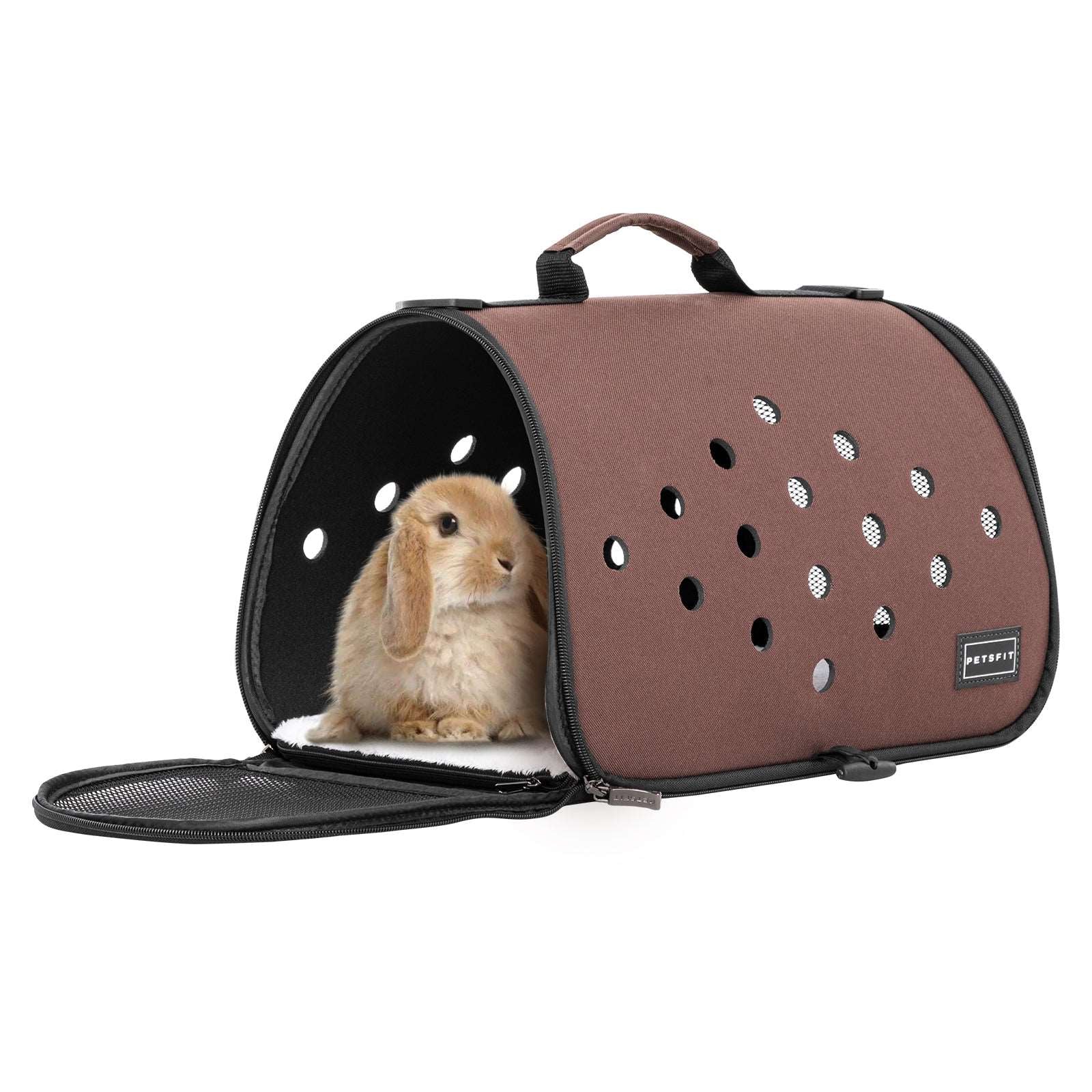 PETSFIT Bunny Babbit Carrier For Small Animals Chinchilla