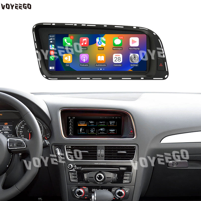 8.8'' Q5 2008-2016 LHD Audi Android Screen | In-Dash OEM Type | Wireless carplay  | Android auto Qualcomm Snapdragon Octa-Core | WiFi | BT| GPS | 4G LTE | LG 1920 x 720 HD IPS Screen