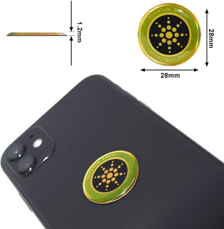 12 Pcs Stickers Blocker Neutralize Shield Protection for Cell Phones cased and Electronic Devices WiFi 5G Tablets Laptops Computers TV Monitors