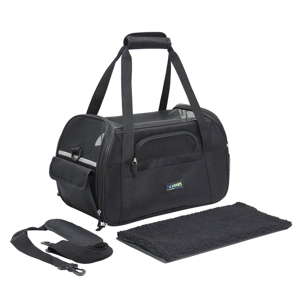 Jespet Paws Soft Sided Small Dog Carrier Comfort for Travel