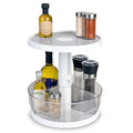 2-Tier Lazy Susan Adjustable Turntable