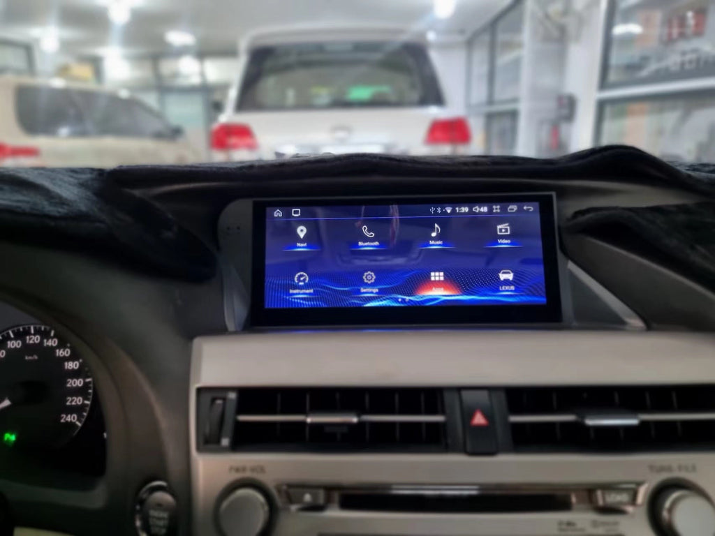 10.25" RX 2009-2014 LHD Lexus Android Screen | Wireless Carplay | Online Video