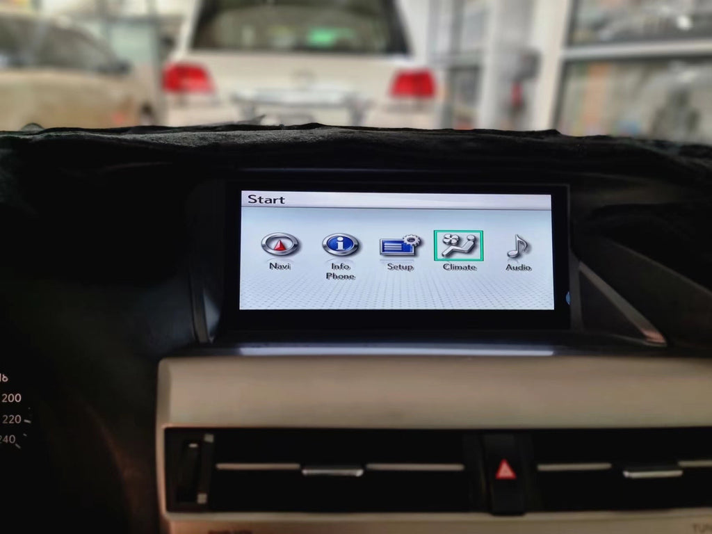 10.25" RX 2009-2014 LHD Lexus Android Screen | Wireless Carplay | Online Video