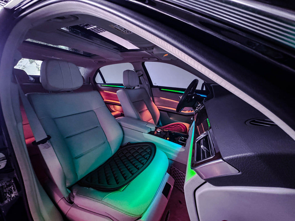 E Class W212 Ambient Lighting Kit | Dynamic Rainbow