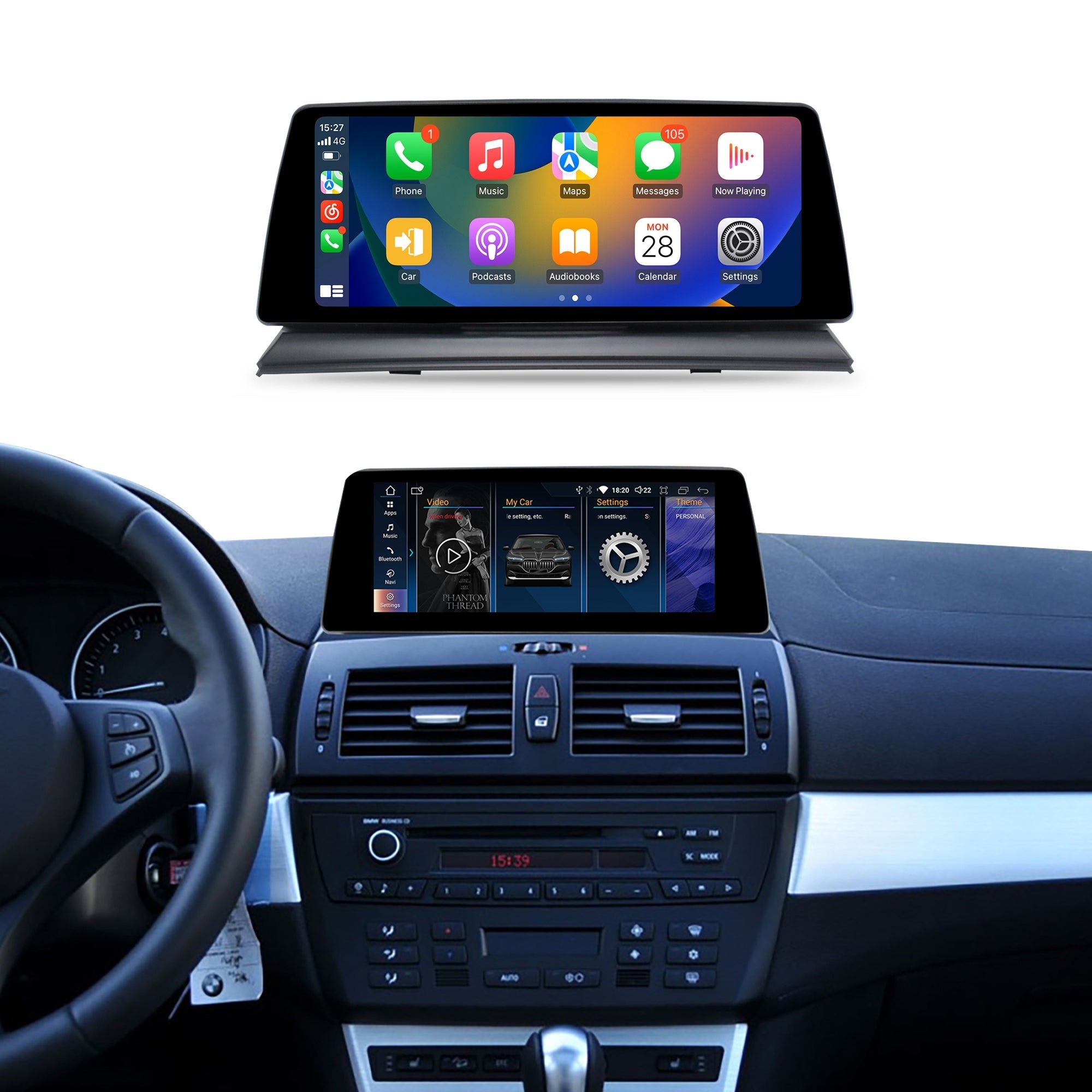10.25 X3 E83 2006-2010 BMW Android Screen | Wireless Carplay | 8+64GB