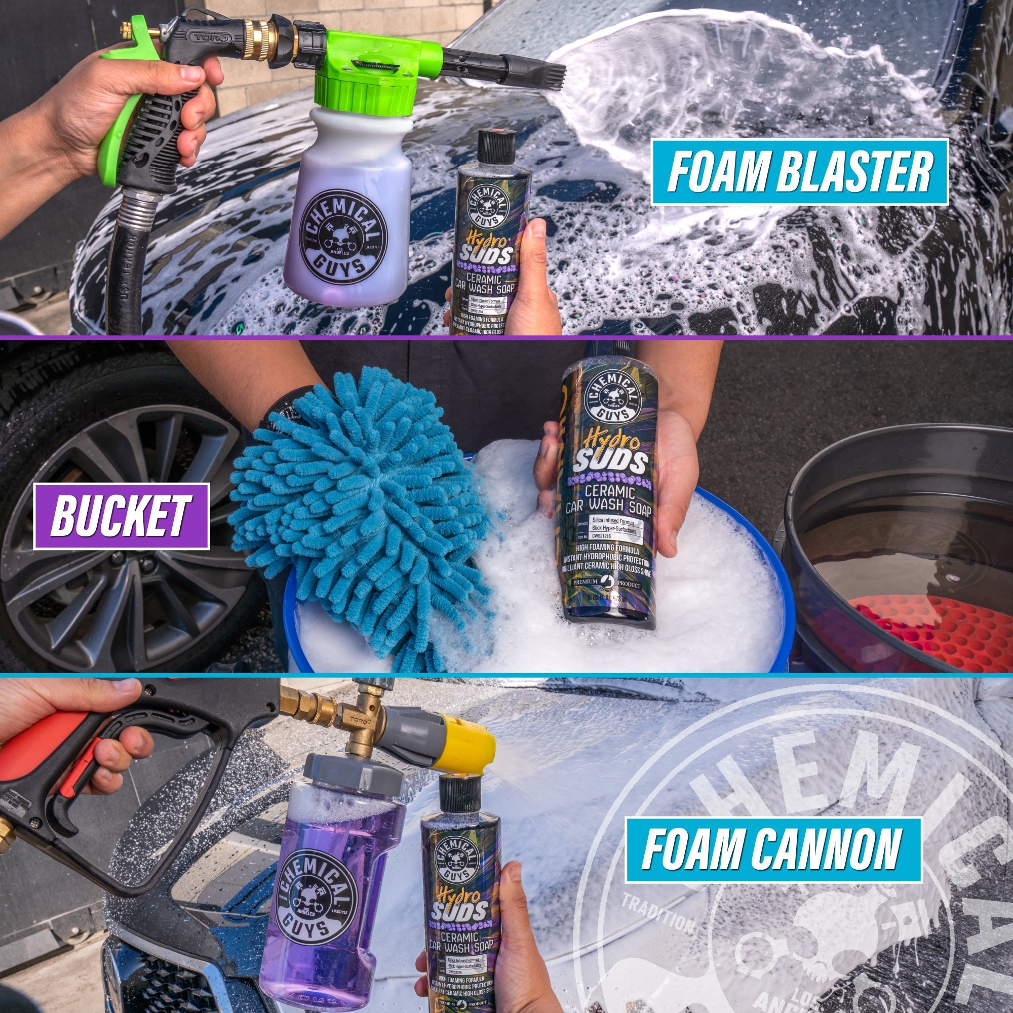 HydroSuds Ceramic Car Wash Soap