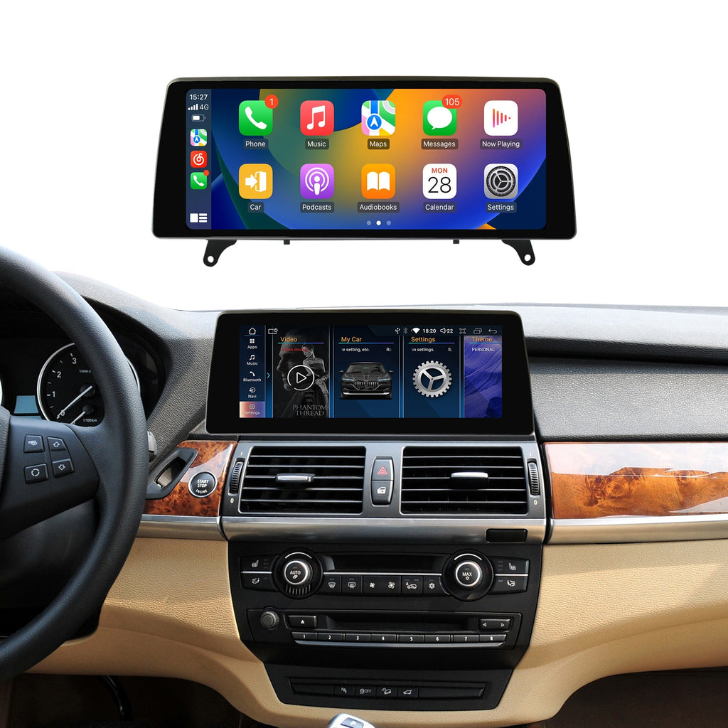 10.25 X5 X6 E70 E71 2008-2012 BMW Android Screen | Wireless Carplay | 8+64GB