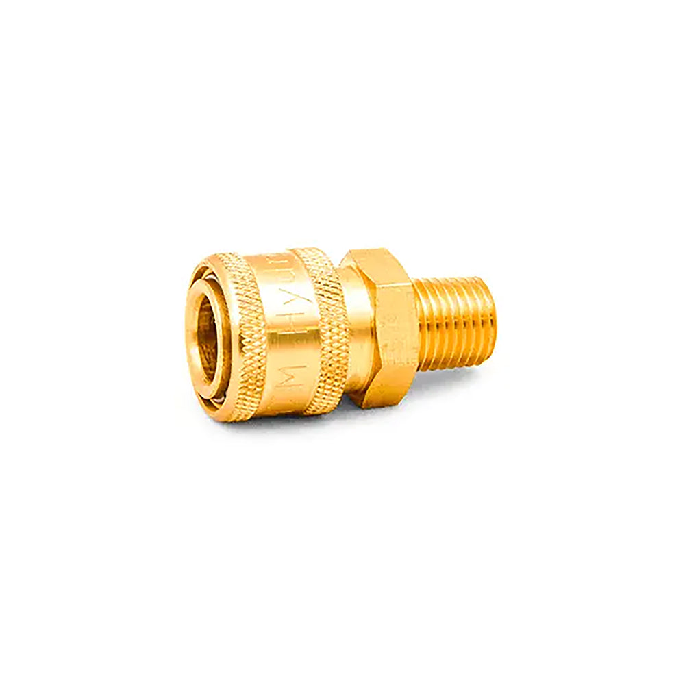 MTM Hydro Brass QC Coupler - 1/4" MPT
