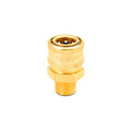 MTM Hydro Brass QC Coupler - 3/8" MPT