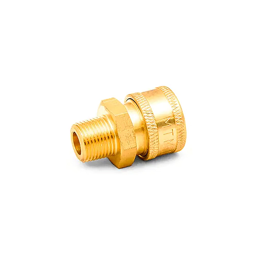 MTM Hydro Brass QC Coupler - 3/8" MPT