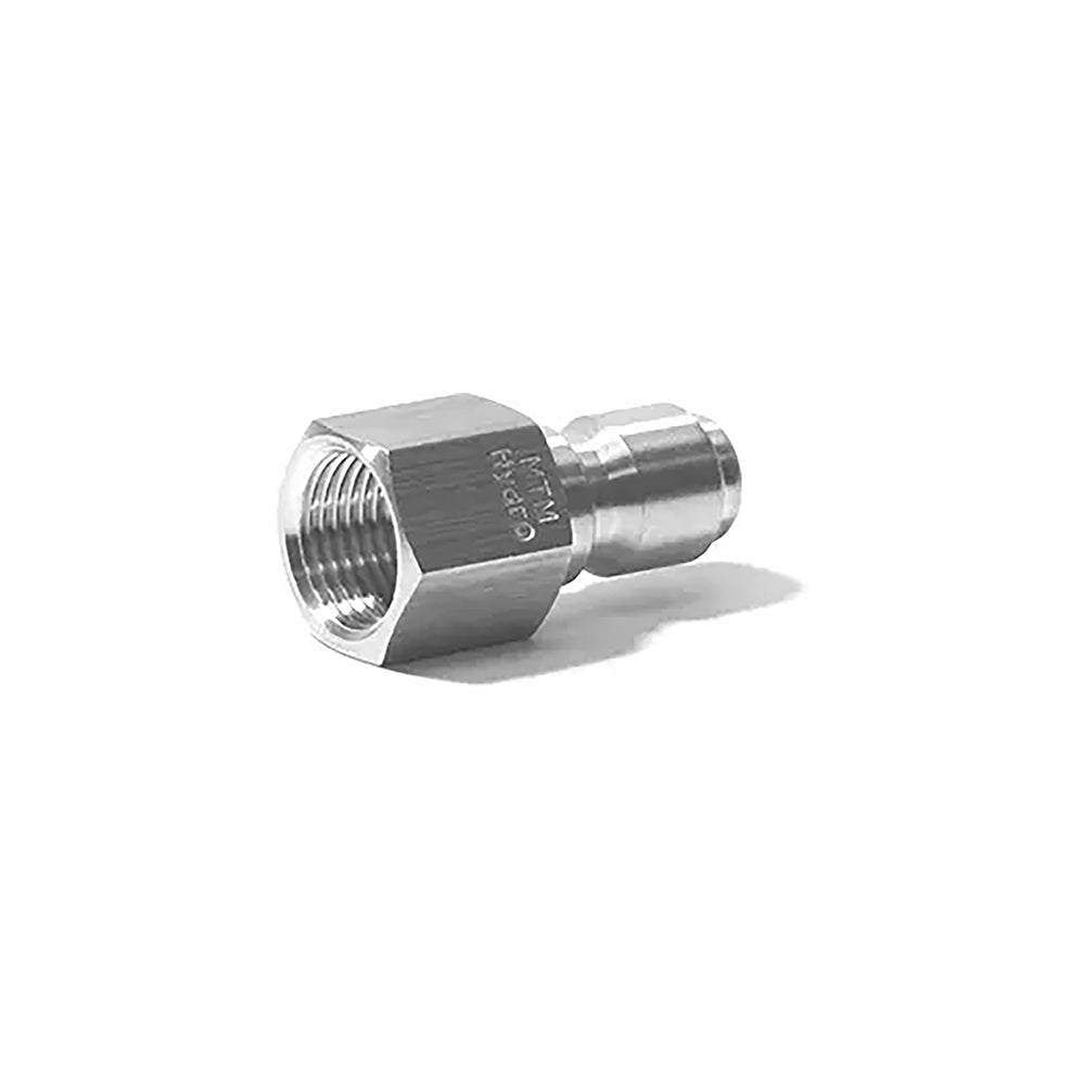 Veloci Stainless Steel QC Plug - 3/8" FPT