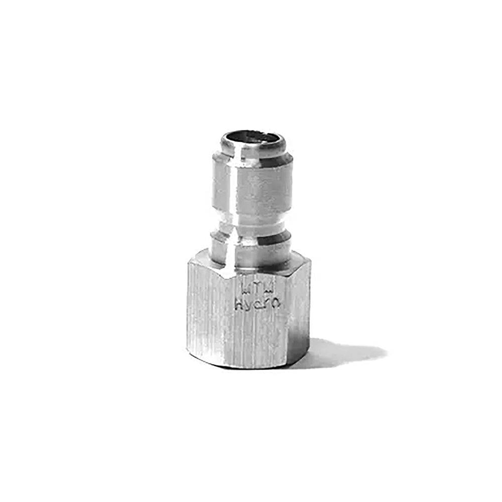 Veloci Stainless Steel QC Plug - 3/8" FPT