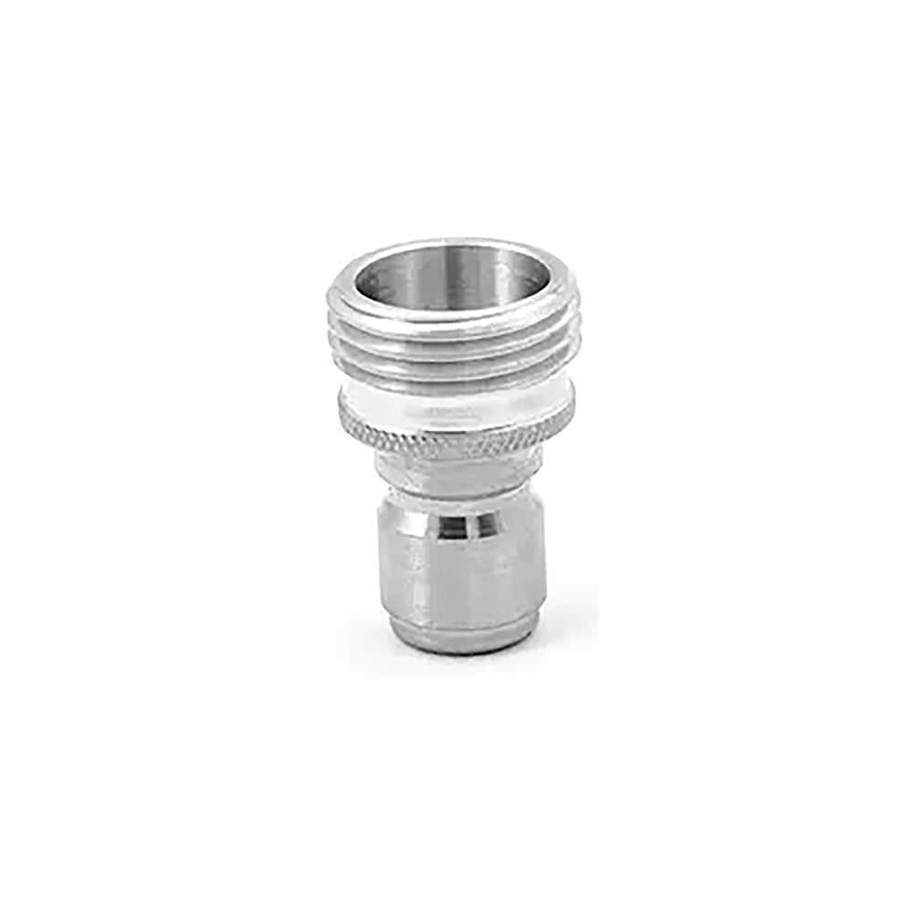 Veloci Stainless Steel Garden Hose QC Plug - 3/4" MGH