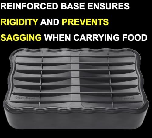 11 QT Premium Silicone Liner | 11QT Air Fryer Liners | Specifically Made for Ninja AD350CO | Ninja Foodi 11 Quart 7-in-1 MegaZone XL FlexBasket Liner | 1PC