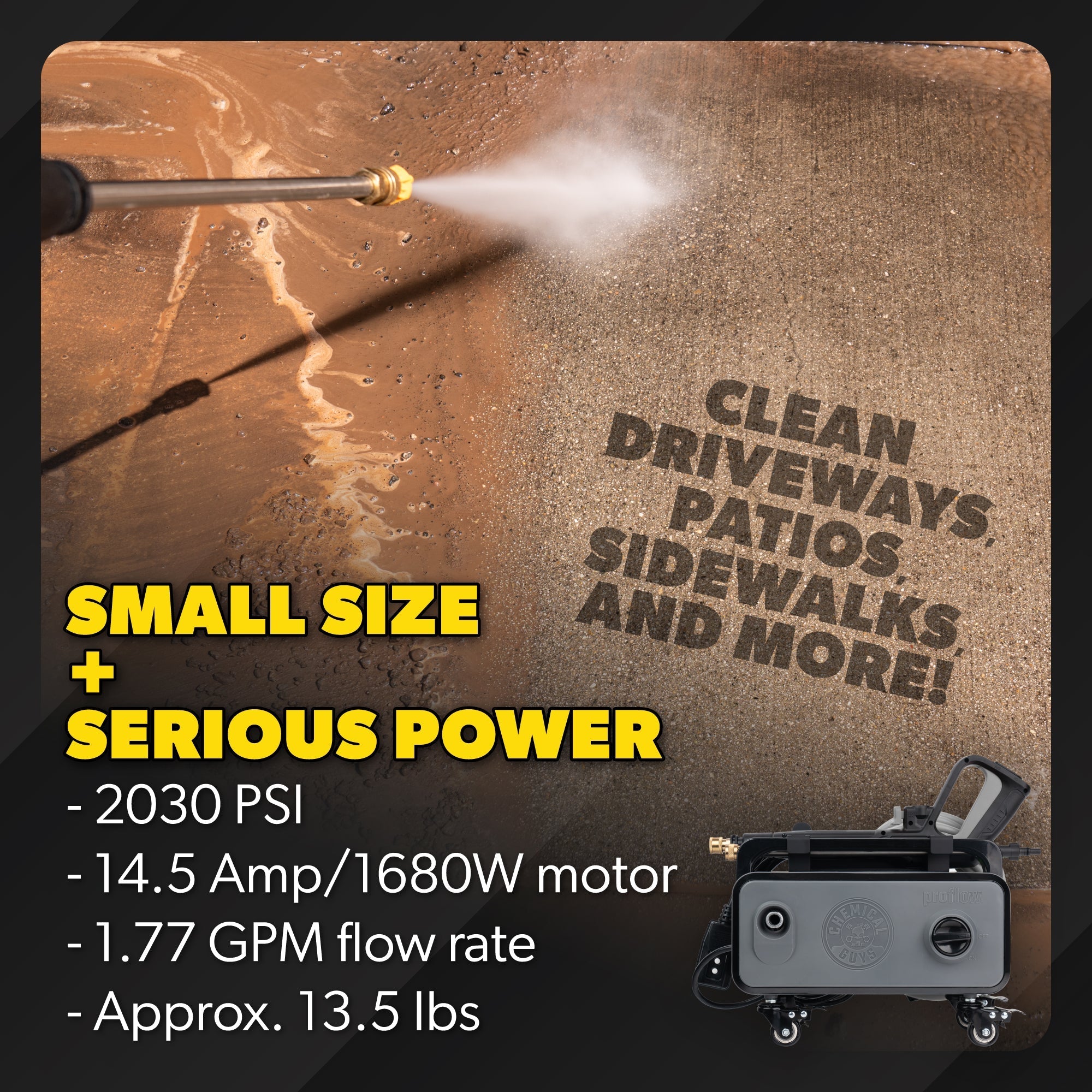 ProFlow PM2000 Pro Performance Electric Pressure Washer
