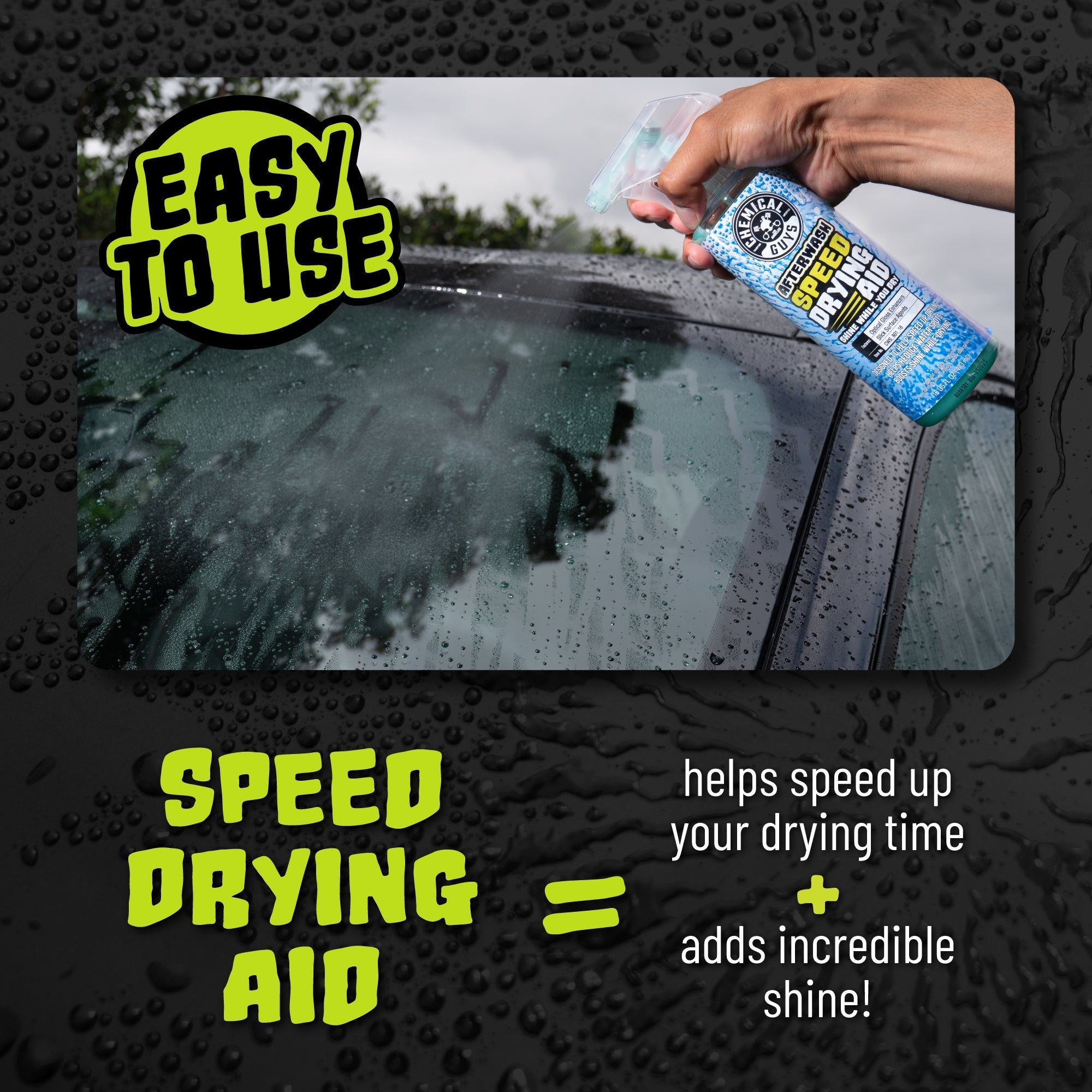 After Wash Speed Drying Aid