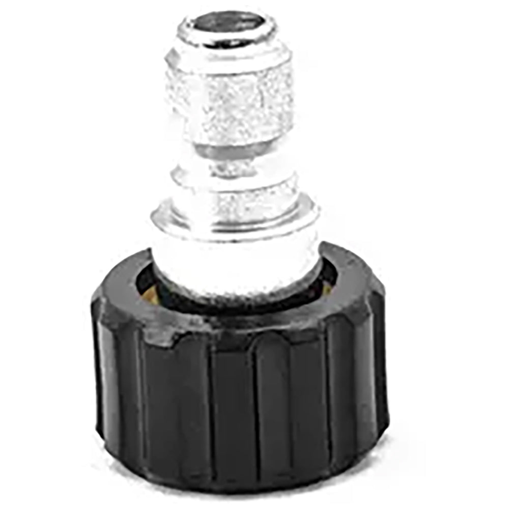 MTM Hydro M22 14mm Twist Seal Coupler X 3/8" Stainless Steel QC Plug
