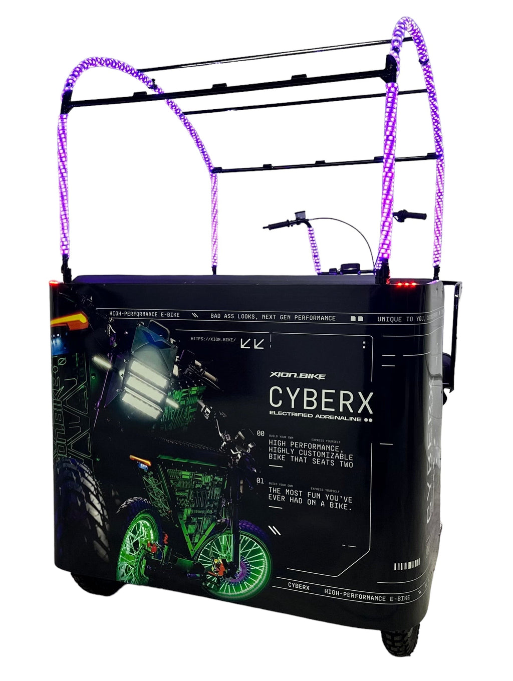 Electric Six-Seater Pedicab -Class 2 E-Bike