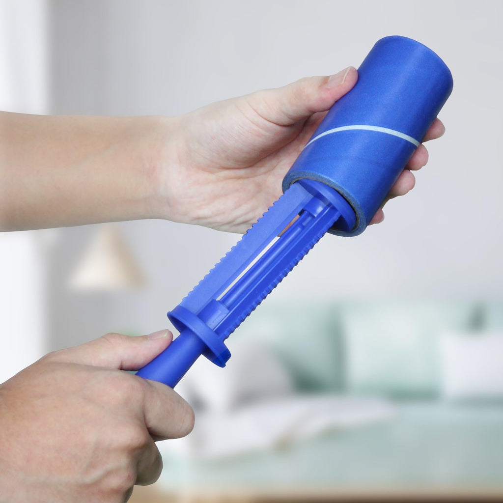 1200 Sheets Lint Roller with 6 Upgraded Handles (6 Rollers + 6 Refill), Mage Value Set Sticky Lint Rollers for Pet Hair, Portable Pet Hair Remover for Clothes, Furniture, Carpet, Dog and Cat