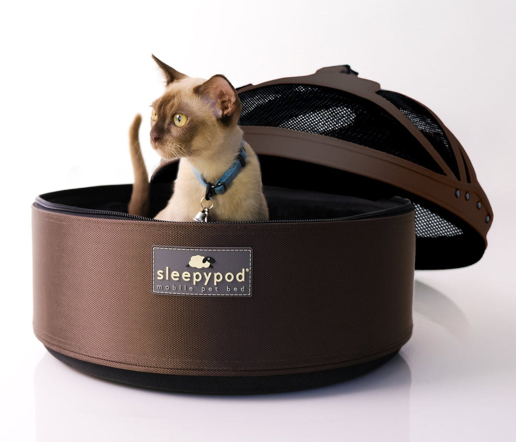 Sleepypod Mobile Pet Bed – Crash-Tested, Ultra-Plush Travel Bed for Small Pets - Full Size