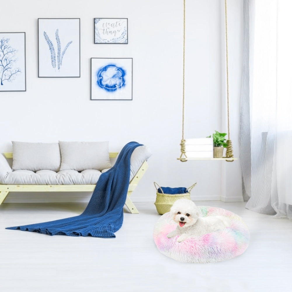 Pet Calming Bed - Mix Pink