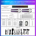 Cayenne 2018-2022 Panel Ambient Lighting | Rainbow