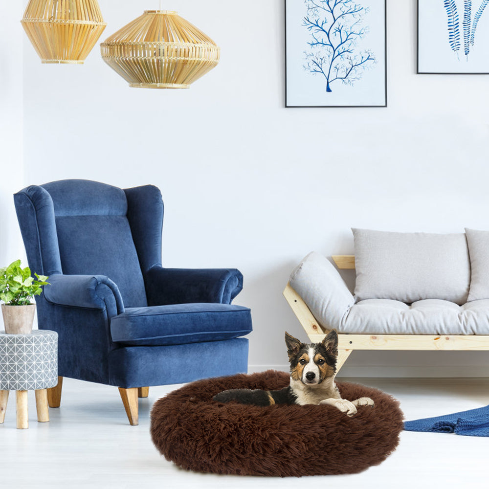Pet Calming Bed - Coffee