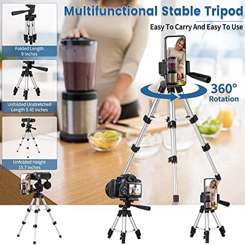 12x42 Binoculars for Adults,Dazftiey Large Diameter High Powered Binoculars,Upgraded Sturdy Tripod,Low Light Vision Binoculars with Phone Adapter,Waterproof Lightweight Binoculars for Bird Watching