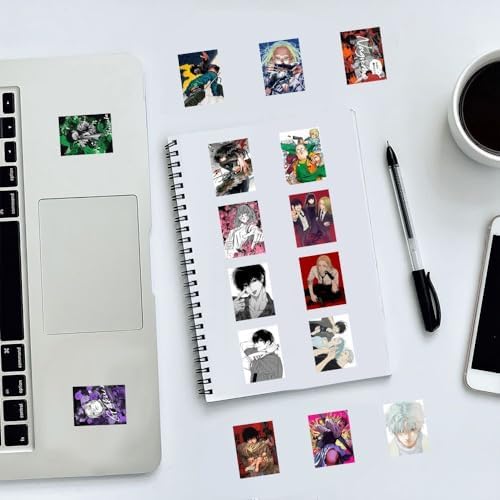 120pcs Anime Sakamoto Days Stickers Waterproof Stickers for Guitar Water Bottle Luggage Skateboard Sticker Gift for Boys Girls and Fans