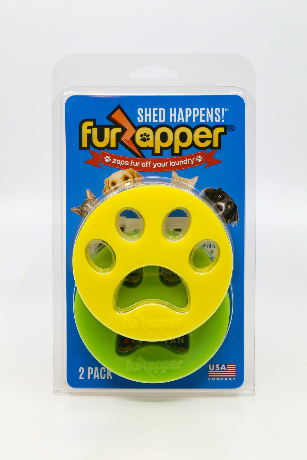 FurZapper Double Pack – Reusable Pet Hair & Fur Remover for Laundry – Safe for All Washers & Dryers