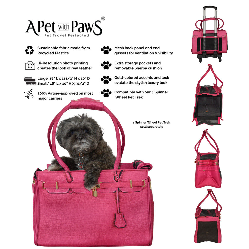 A Pet with Paws® Madison Carrier With Pet Trek Wheelbase
