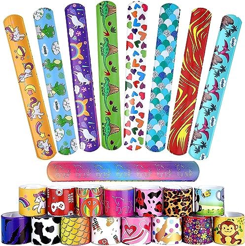 124 Pcs Party Favors for Kids 4-8-12, Pop Fidget Treasure Box Toys, Goodie Bag Fillers, Pinata Stuffers, Treasure Chest, Carnival Prizes, Prize Box Toys for Kids Classroom