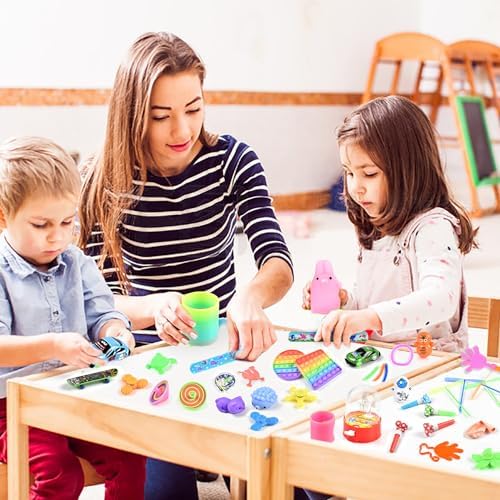 150 pcs Party Favors for Kids, Pinata Stuffers Goodie Bags Fillers for Kids Birthday Party Treasure Box Prize Box Toys for Kids Classroom Assortment Party Toys Fidget Party Favors Bulk