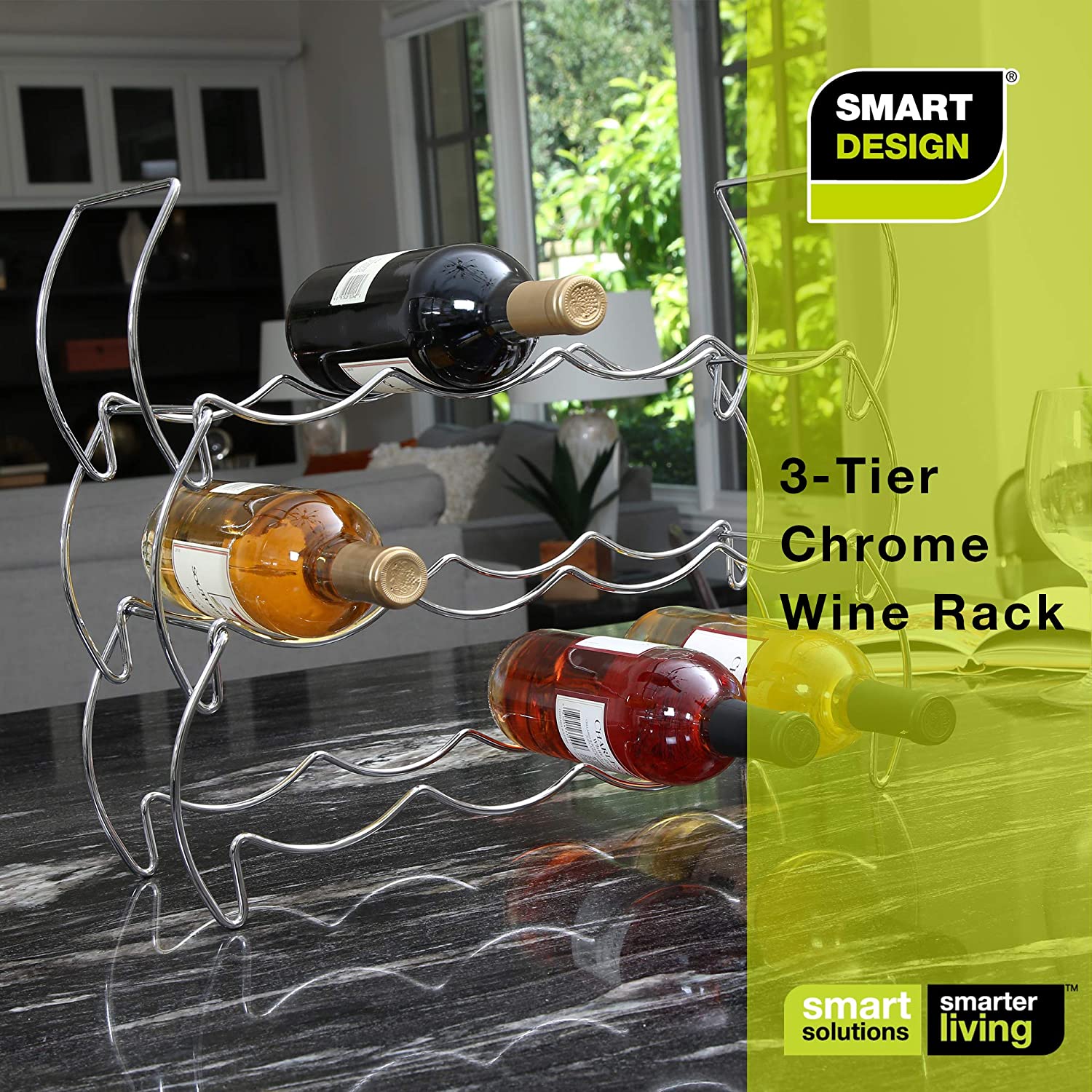 3-Tier Wine Rack