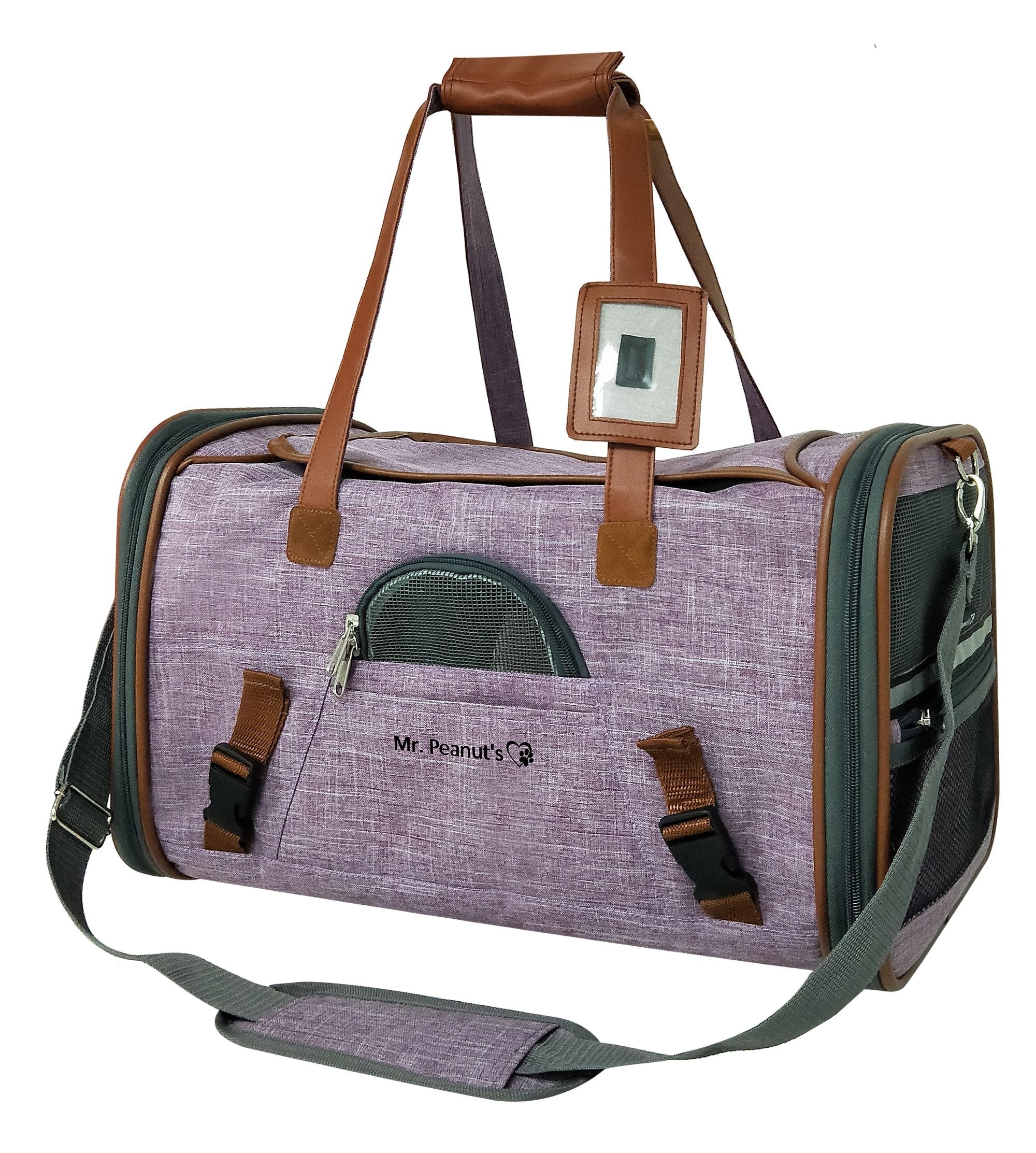Mr. Peanut's Gold Series Standard Size Airline Compliant Pet Carrier