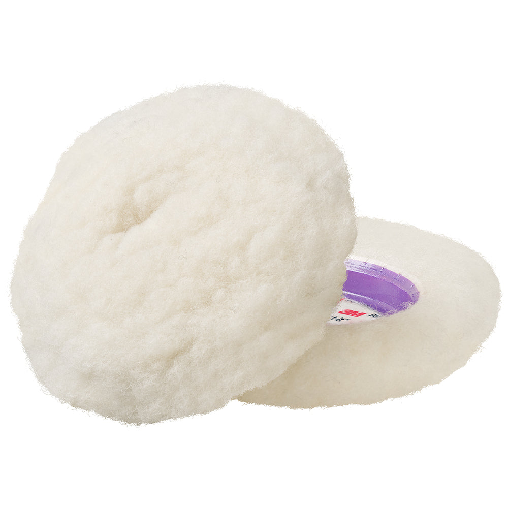 3M Perfect-It Low Lint Wool Compounding Pad, 30040 - 4" (2 pack)