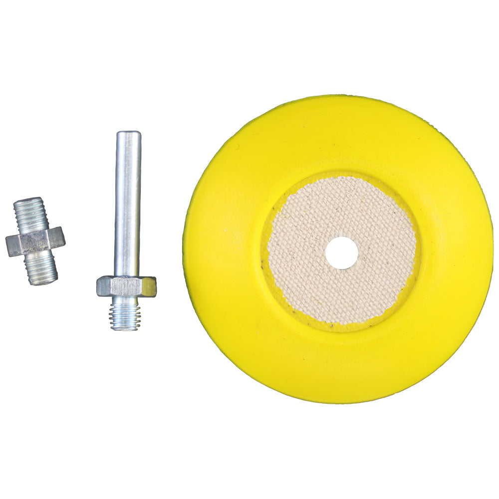 Buff and Shine Backing Plate with Drill Chuck - 3"