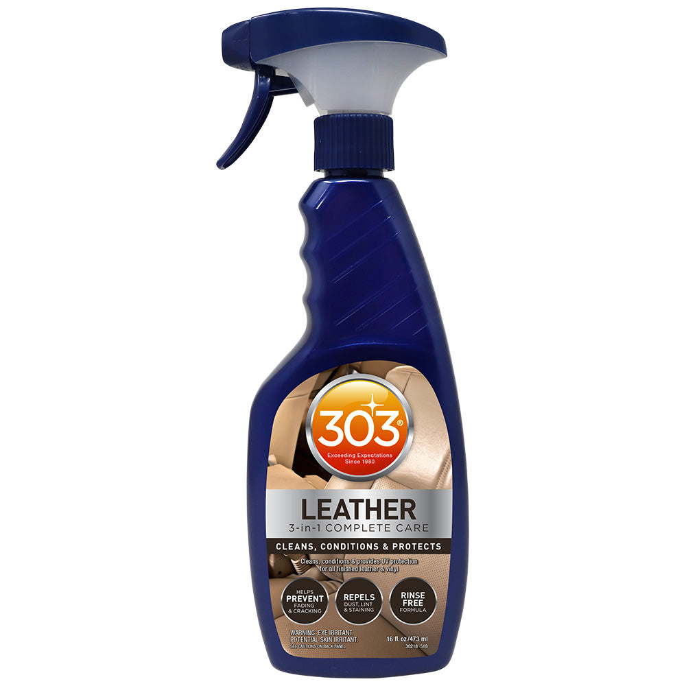 303 Automotive Leather 3-in-1 Complete Care, 30218 - 16 oz.