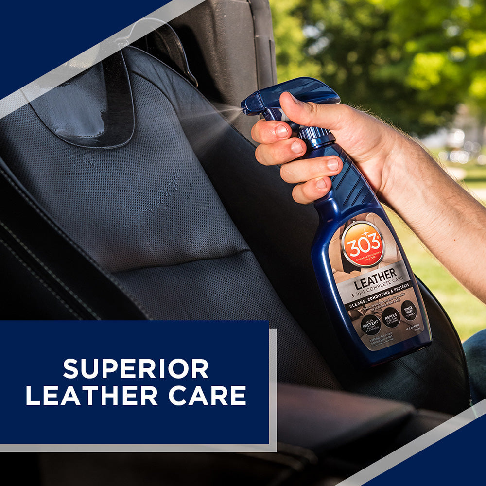 303 Automotive Leather 3-in-1 Complete Care, 30218 - 16 oz.