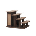 PetPals Zoso Quilted Velvet Pet Stairs