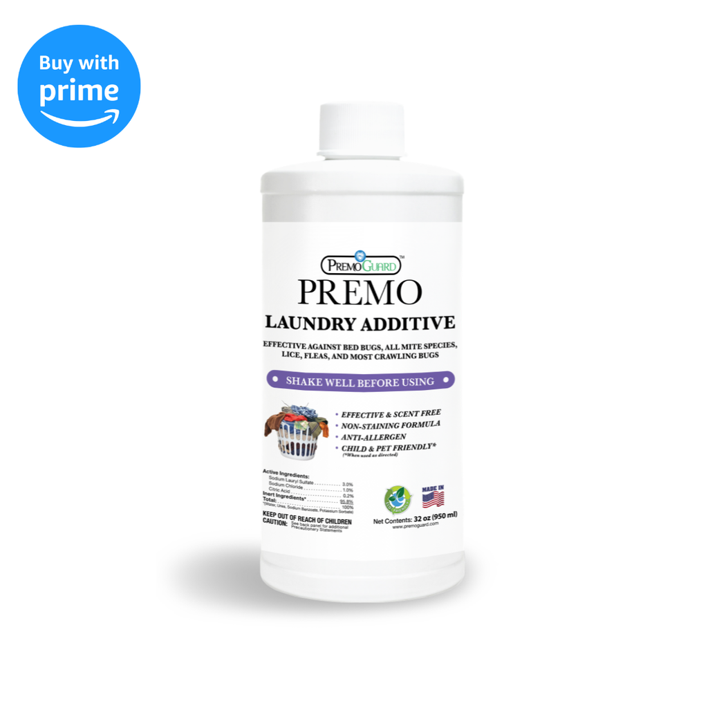 Bed Bug & Mite Laundry Additive | Non-Toxic Treatment | Premo Guard