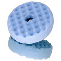 3M Perfect-It Foam Ultrafine Polishing Pad, 33286 - 6", Double Sided, Quick Connect, Blue