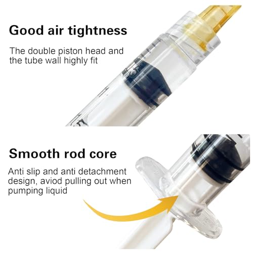 100PCS 3mL Syringe 25G 5/8in Scientific Labs, Industrial Dispensing, Measurement, Individually Wrapped
